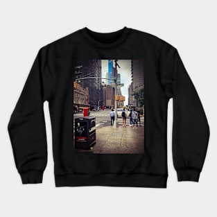 Tourists, Manhattan, New York City Crewneck Sweatshirt